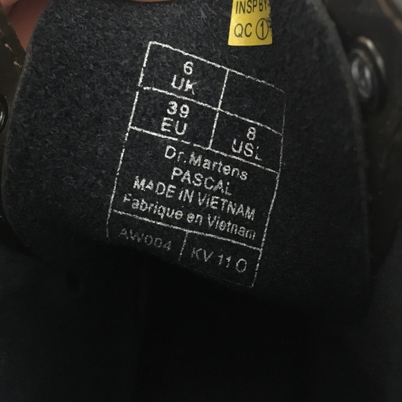 Gold Dr. Martens boots. UK 6/ US 8 or US 8.5 - Picture 4 of 8